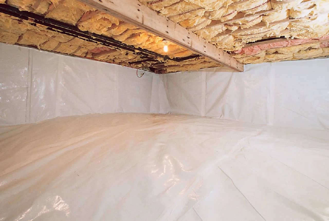Crawl space waterproofing in Springdale, AR